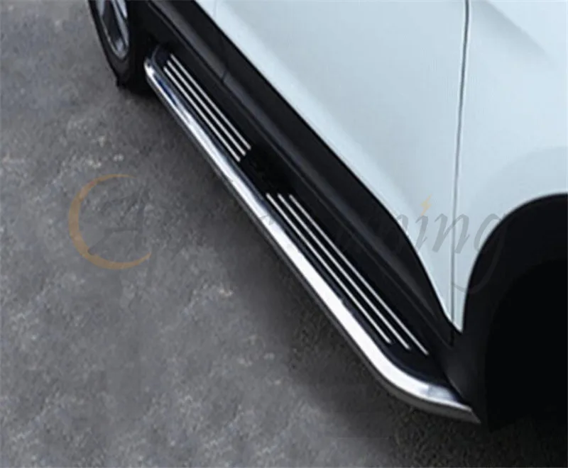 NEW ARRIVAL side step Fit For Toyota RAV4 2019 2020 Platform Running Board Nerf Bar Aluminum Guard | Автомобили и мотоциклы
