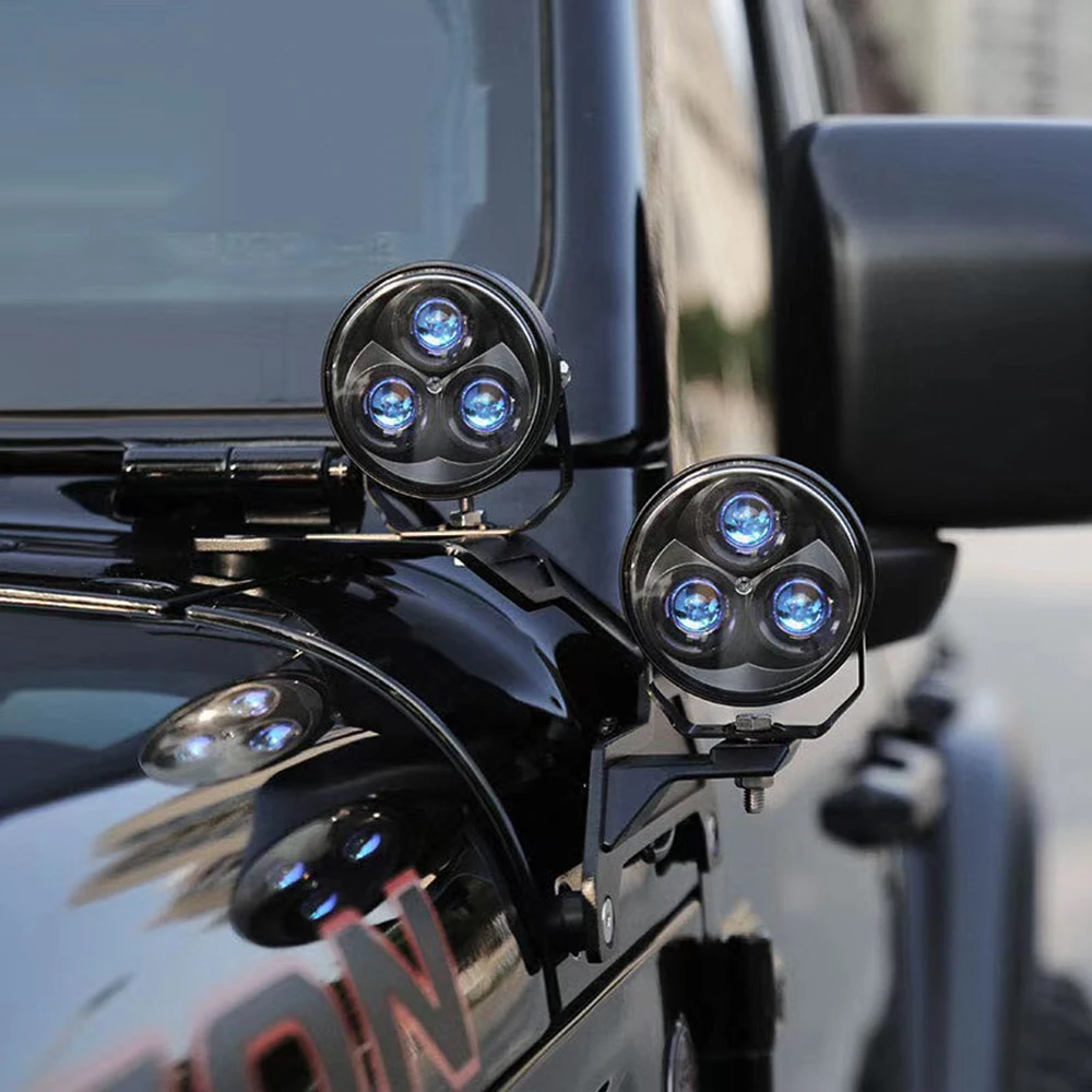 

JL1188 подвесной кронштейн передней осветительной стойки для Jeep Wrangler JL 2018 + LANTSUN