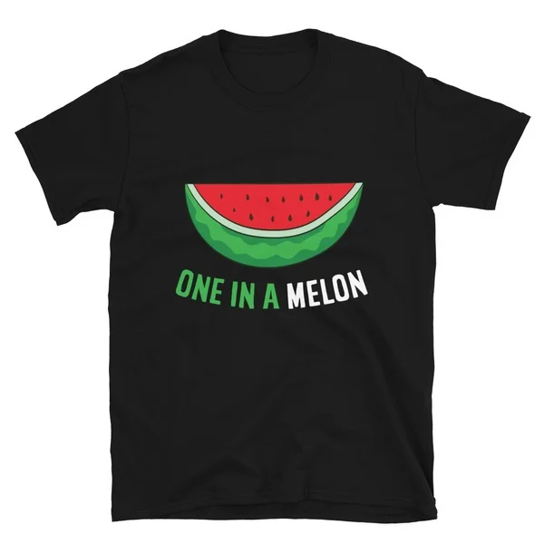 

Watermelon Summer One In A Melon Tshirt Short-Sleeve Unisex T-Shirt