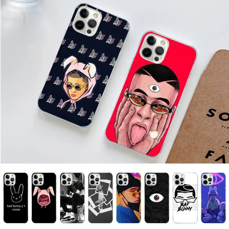 

Yo Perreo Sola Bad Bunny Maluma Phone Case for iPhone 11 12 13 mini pro XS MAX 8 7 6 6S Plus X 5S SE 2020 XR case