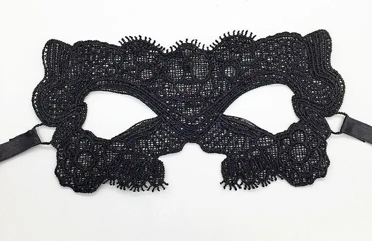 Free Shipping 1PC Black Lace Sexy Masquerade Mask Halloween Carnival Party Masks Festive Supplies | Дом и сад