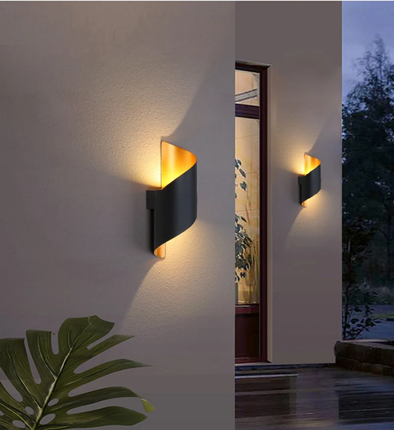 IP65 светодиодный настенный светильник аллюминиевый уличный садовый по выгодной