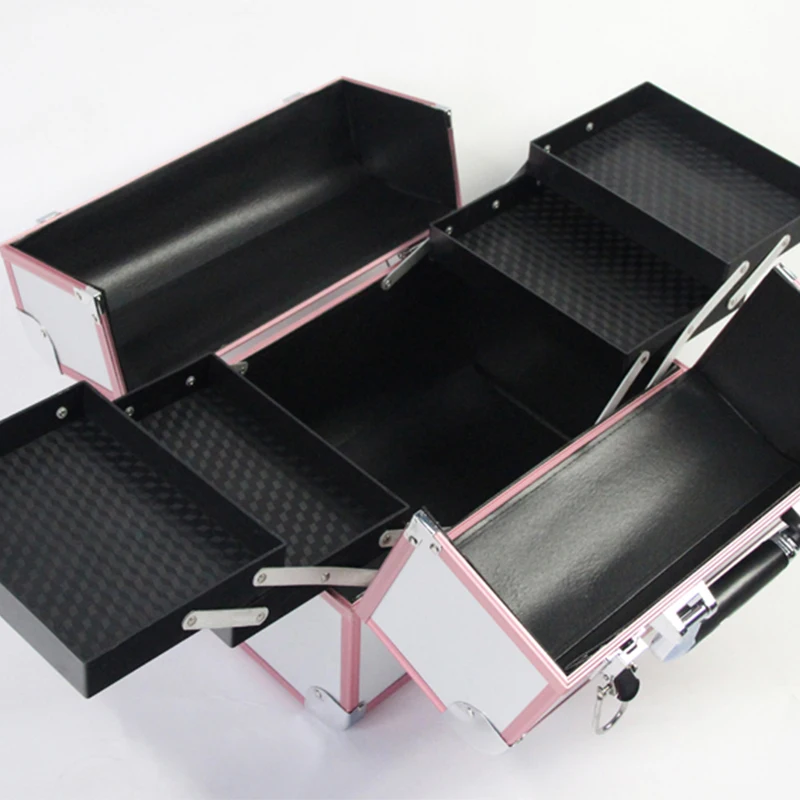 Большой Размеры органайзер для косметики Портативный макияж ящик костюм чехол