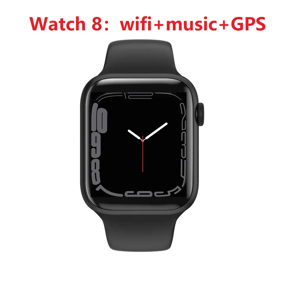 Smochm 2022 Watch8 Sports Wifi Smart Watch GPS Fitness Tracker MP3 Internet Download Watrproof Bluetooth Smartwatch PK iWatch |