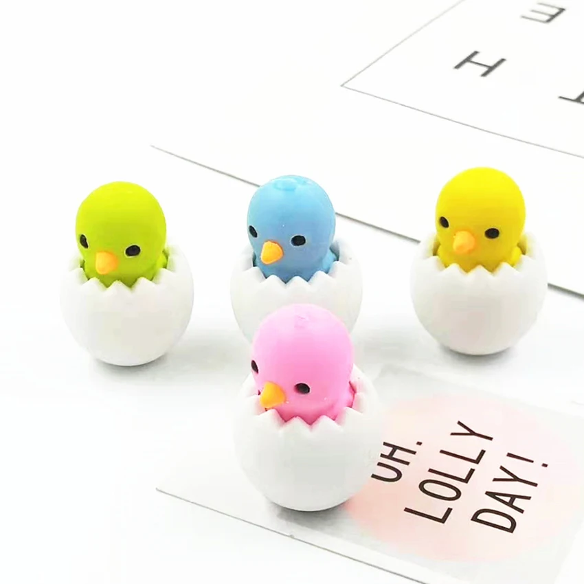 

1pcs Cute Cartoon Erasers Creative Rubber Eraser Pencil Eraser for Kids Gift Student Learning Office Stationery Drawing Tool