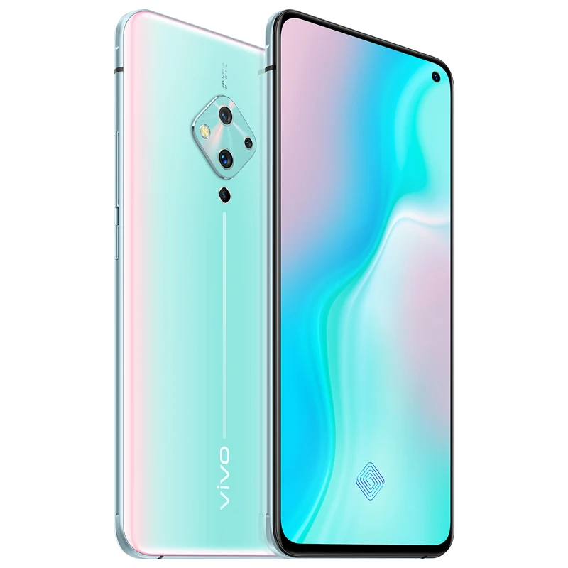 Новая модель Vivo S5 Sim бесплатный телефон Snapdragon 712 Android 9,0 6,4" Super Amoled 8 ГБ ОЗУ 128 Гб ПЗУ 48,0 Мп+ 32,0 Мп+ Мп