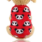 Одежда для маленьких собак, зимнее теплое пальто для собак, хлопковая флисовая одежда для щенков, одежда для французского бульдога, чихуахуа