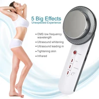 body slimming massager 3 in 1 ems infrared ultrasonic massager ultrasound slimming fat burner cavitation face beauty machine