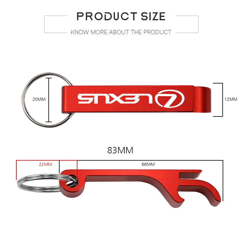 Брелок для ключей сплав открывалка бутылок чехол аксессуары Lexus CT ES GS NX IS250 CT200h IS300h