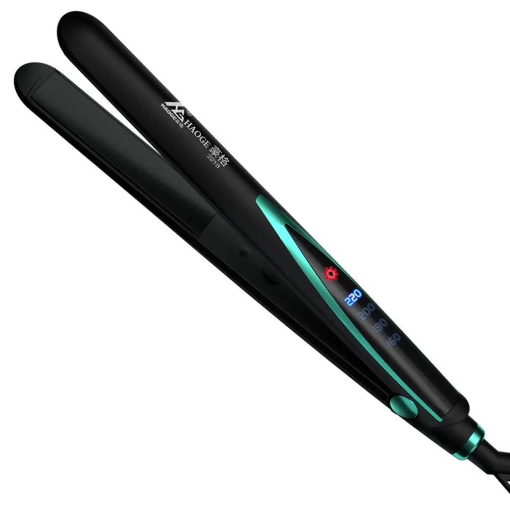 

New Dual-Purpose Curling Iron With Four-Speed Temperature Adjustment Liquid Crystal Display And Anti-Scalding Straightener