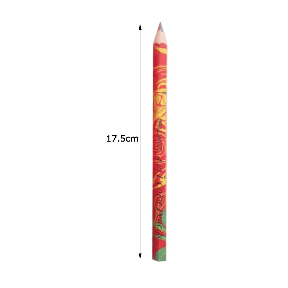 

1pcs /set Colored Hexagonal Pencil Student Painting Graffiti Supplies Smooth Writing Pencil Painting Stationery Kids Drawin E0O1
