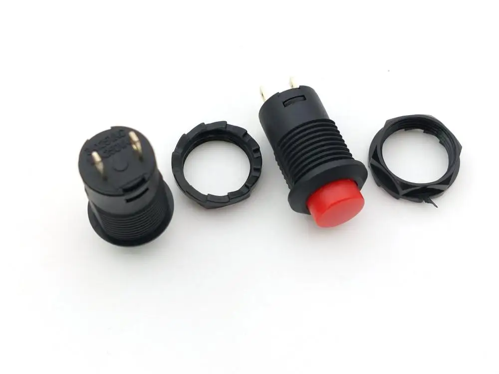 12 мм Блокировка с фиксацией кнопки вкл./выкл. Зеленый + красный | Обустройство дома