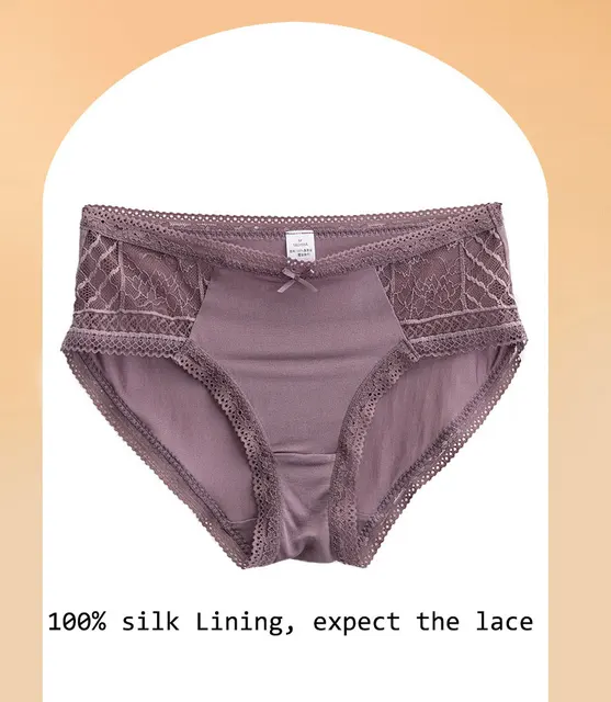 Silk Health Underwear Lingerie, Lace Health Underwear Lingerie