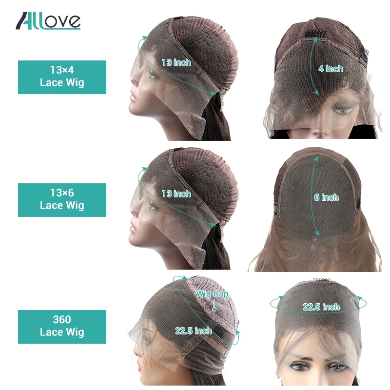 Allove прямые человеческие волосы на кружеве, парики Remy 360, парик на кружеве al 13X4 13X6, бразильский прямой парик на кружеве, плотность 250