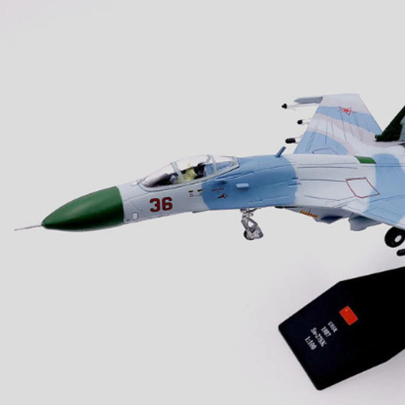 

1/100 Scale Russian Su-27k Airplane Plane for Commemorate Collection Gift