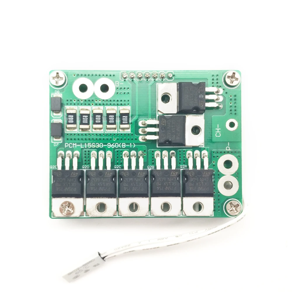 PCM-L15S30-960 (LI-13S30A) Индивидуальный модуль защиты PCM BMS для литий-ионного литий-полимерного аккумулятора