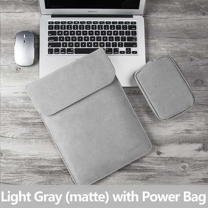 V Light Gray Set 13,3 дюймов новая сумка для ноутбука Macbook air 13 рукав a1932 чехол для ноутбука funda Mac Pro 13 a1708 retina водонепроницаемый матовый чехол - Цвет: V Light Gray Set