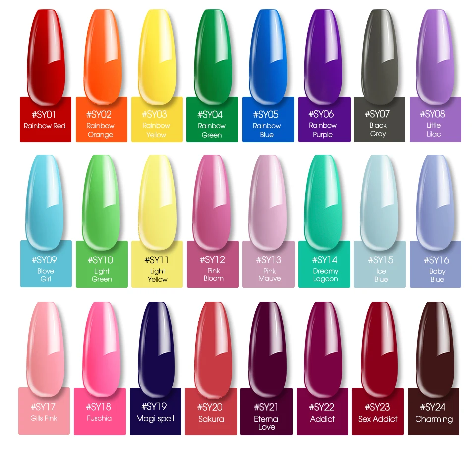 SAVILAND 15g Color Poly Gel Finger Extension 30g Red Blue Yellow Poly Gel Nail Gel Camouflage Soak Off UV Hard Fast Builder Gel