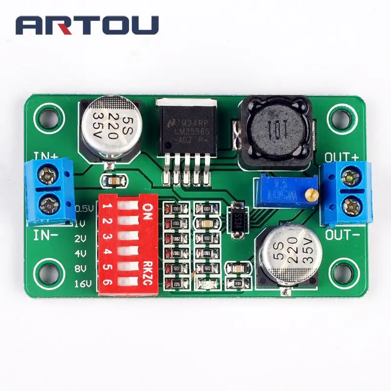 Модуль питания для регулятора напряжения 1 шт. модуль с регулировкой в виде