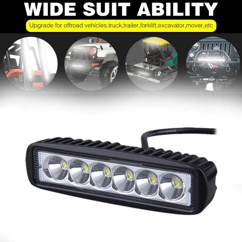 Автомобильные фары светодиодный лампы Универсальный 18 Вт ночное прожектор