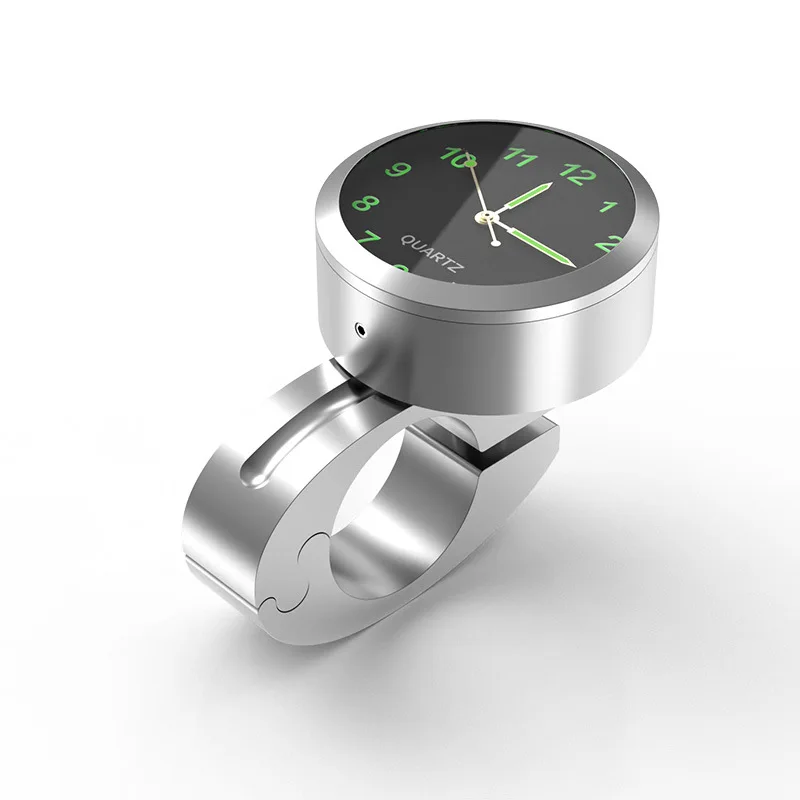 

7/8" Universal Motorcycle Handlebar Watch Bike Hand Grip Bar Mount Dial Clock Waterproof For Scooter Bicycle Motor ATV