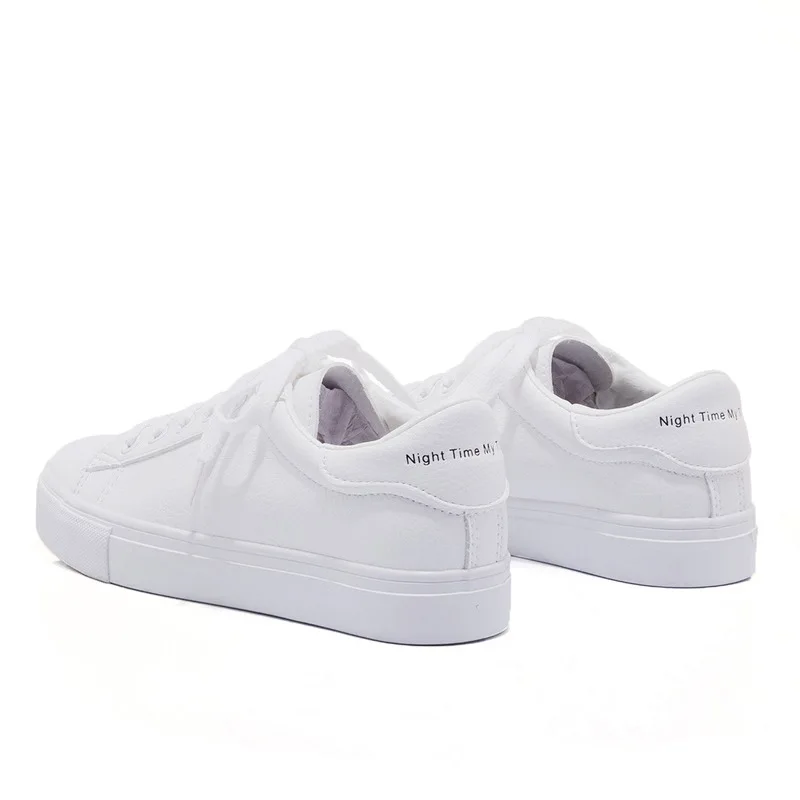 

Woman Shoes New Fashion Woman Casual High Platform PU Leather Women Casual White Shoes Breathable Women's Sneakers Fashion Shoes