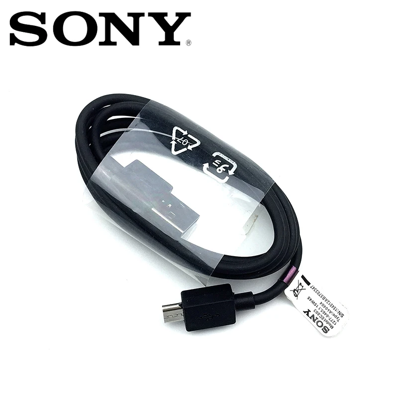 Оригинальный кабель для быстрой зарядки Sony Xperia Z1 Z2 Z3 Z4 Z5 z3C Z5P Xp Xa Compact z5 Premium M4 Aqua USB