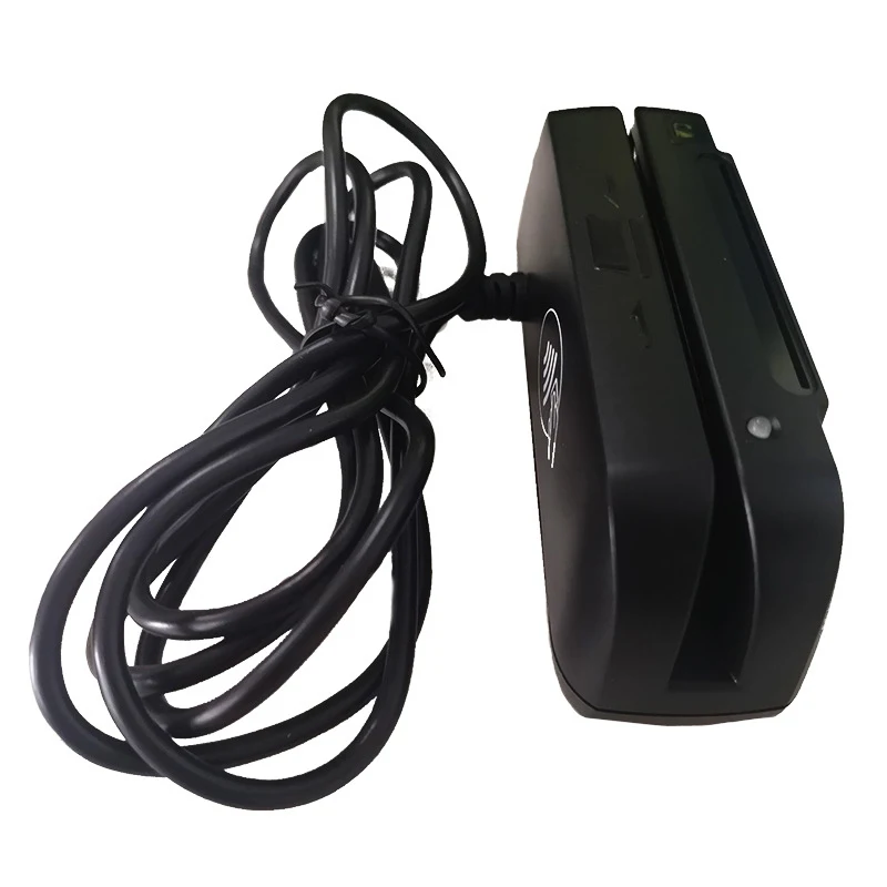 

Three-in-one USB port magnetic stripe card contact RFID IC card reader, magnetic stripe swiping machine card reader