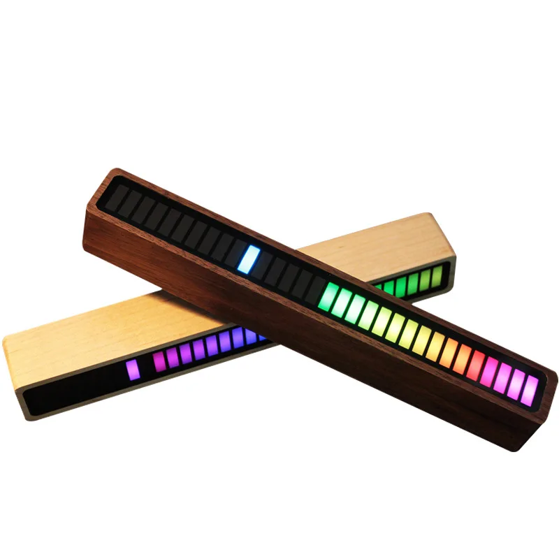 

Voice-Activated Pickup Rhythm Light Car Atmosphere RGB Colorful LED Music Rhythm Light USB Rhythm Light Adjustable