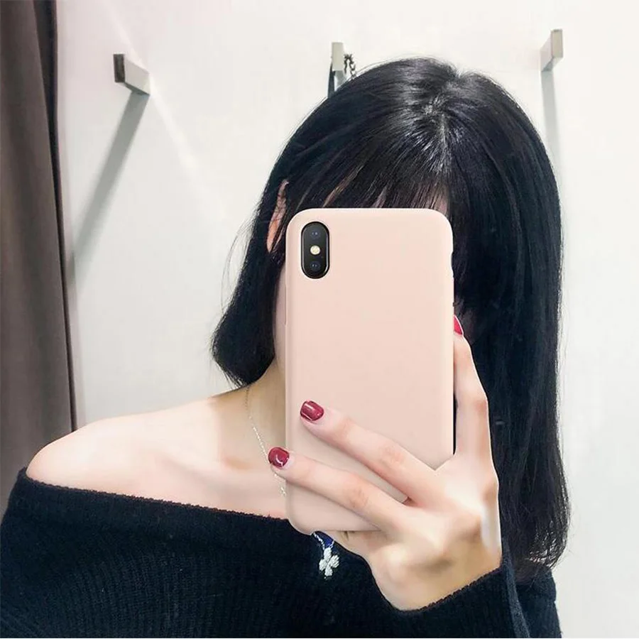 

Luxury Official Original Silicone Case For Apple iPhone 11 12 Pro Max Phone Case For iPhone 7 8 Plus X XS Max XR 6 6S Cover