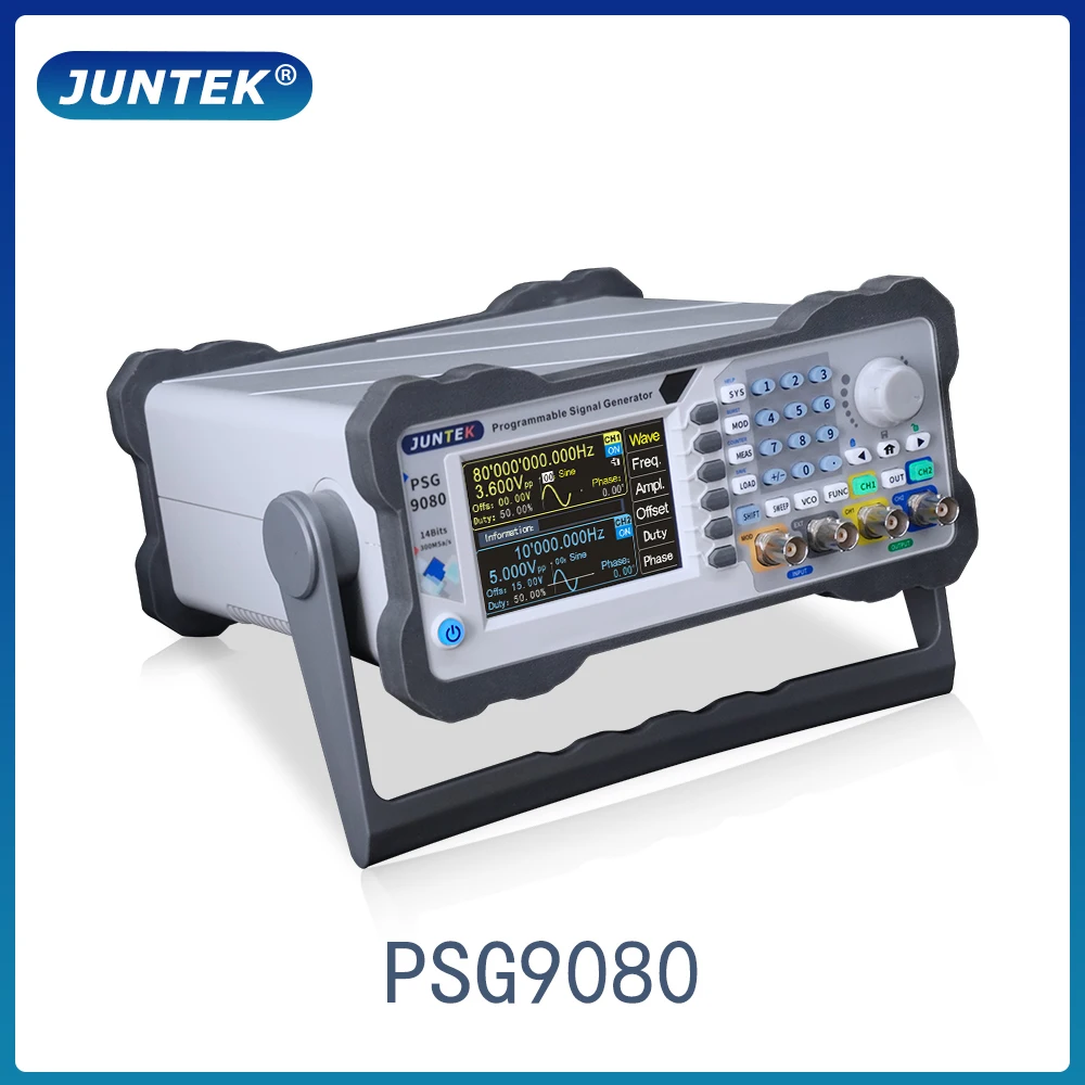 Программируемый двухканальный генератор сигналов JUNTEK DDS цифровой измеритель