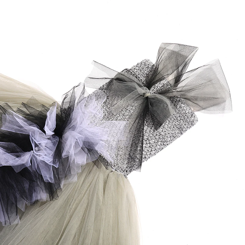 Raccoon Animal Role Play Costume With Mask Girls Superhero Fox Birthday Tutu Dress and Long Feather Tail For Halloween Holidays | Детская