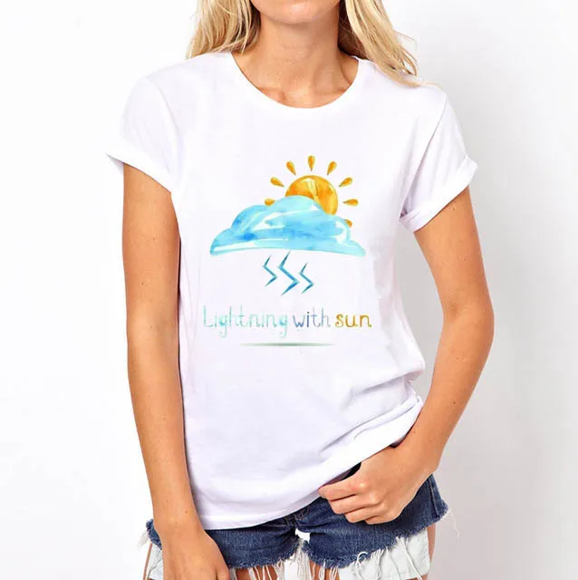 Женская футболка с коротким рукавом Topjini летняя принтом собаки дораэмона женские