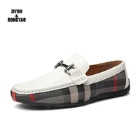 british men leather casual shoes genuine leather men shoes soft driving shoes handmade high quality men sneakers