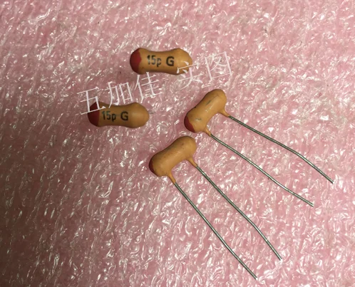 

Оригинальный Новый керамический серебристый Слюдяной конденсатор 100% RDLT0310400V15P 400V15PF 2% 5x10 мм P = 6,5 мм (индуктор)