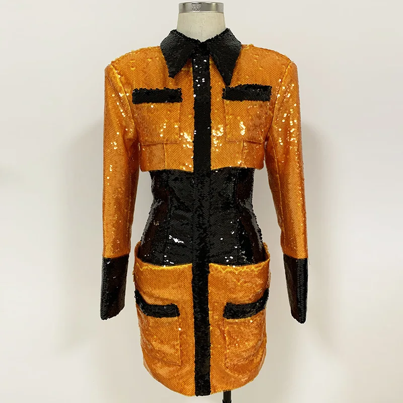 Новое поступление 2020 года лидер продаж зеленое платье с отложным воротником и