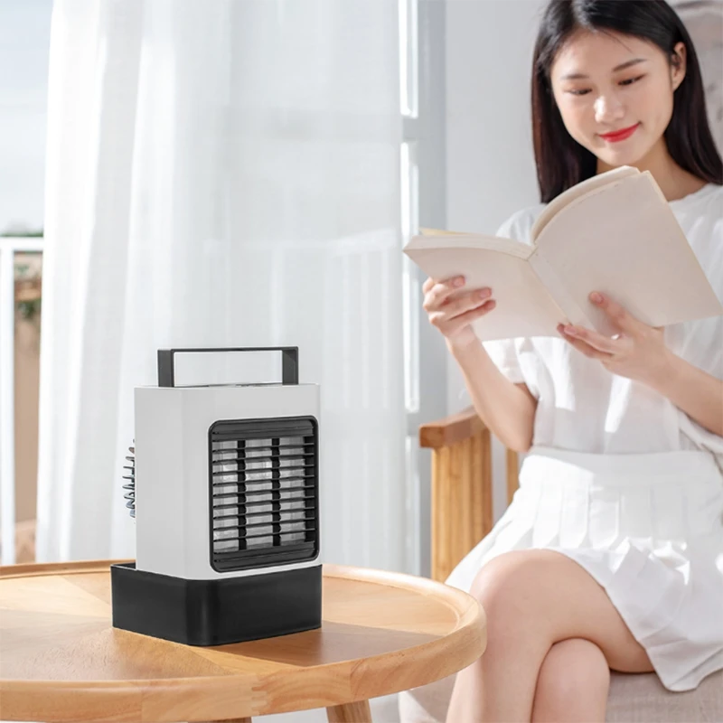 

Second Generation Negative Ion Air Conditioner Fan Home Office Refrigeration Purification Air Conditioner Small Fan