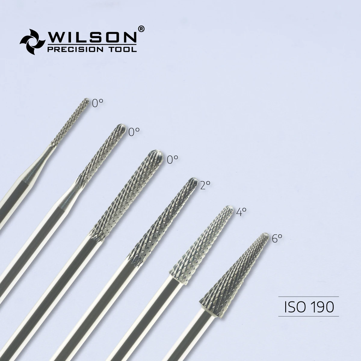 WilsonDental Tungsten Carbide Milling Burs Cross cut standard ISO 190