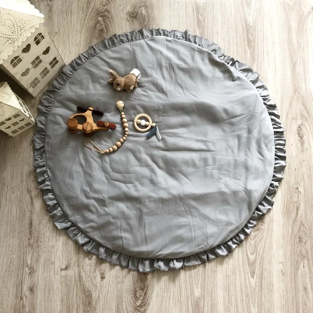 Мягкие игровые коврики для новорожденных мягкий хлопковый коврик ползания