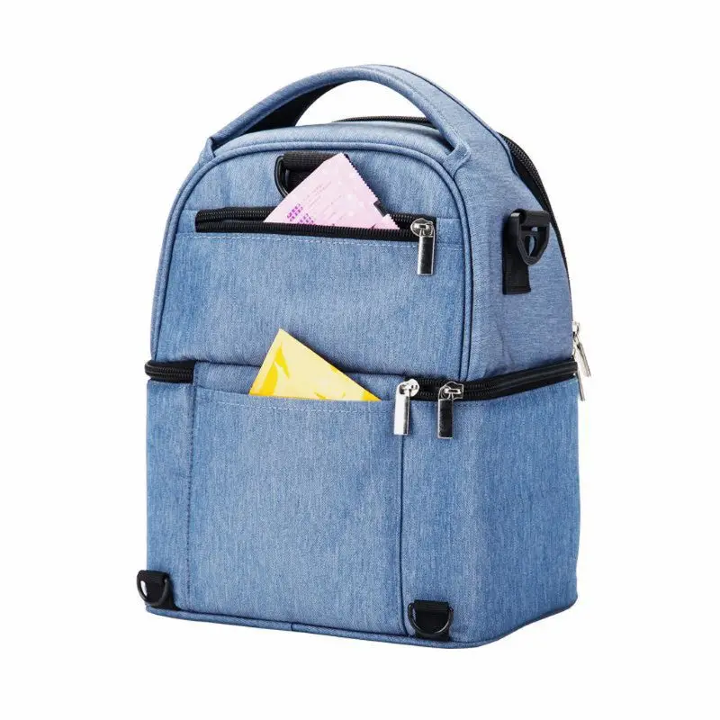 

J60B Breast Milk Storage Bag Multi-Function Bottle Cooler Bag Mummy Bag Fresh-keeping Cooler Bags For Baby Care Mom & Kids