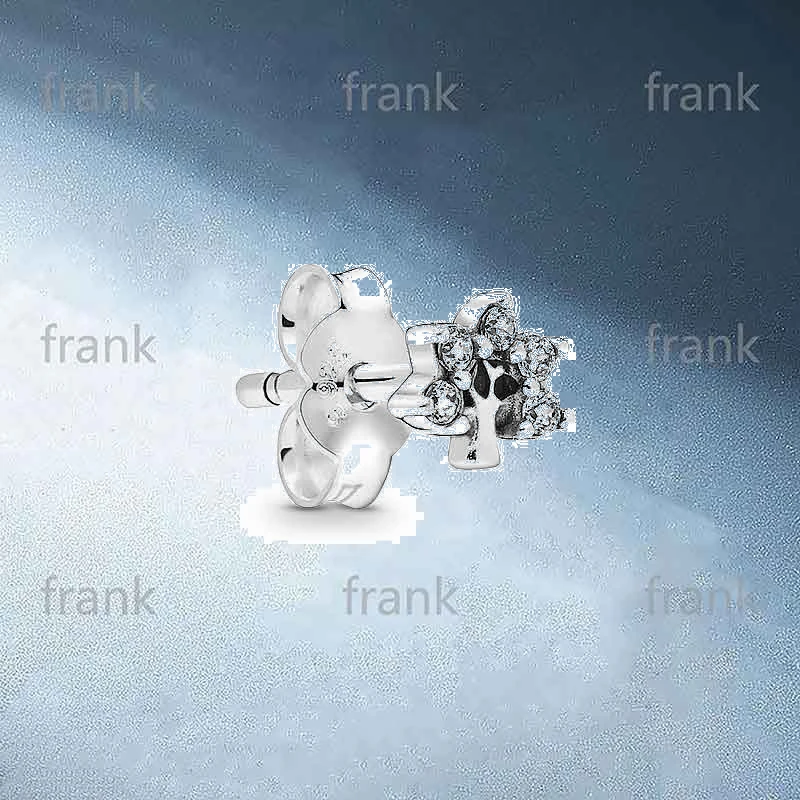 

Me natural self-925 silver single Earrings 298387cz