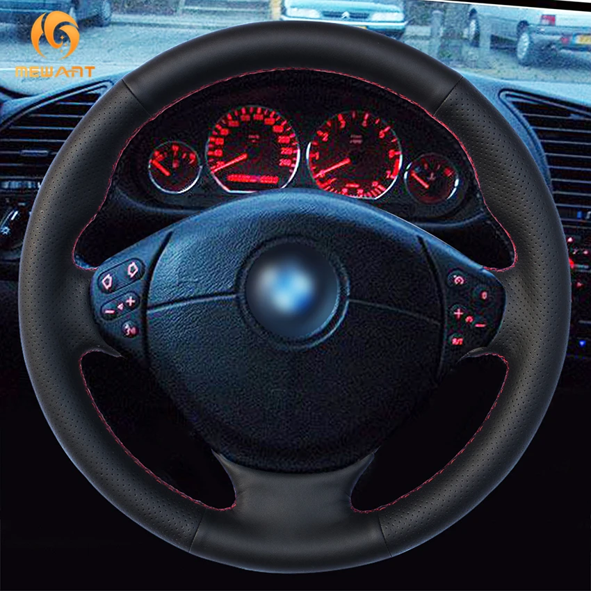 Чехол на руль MEWANT из искусственной кожи для BMW E39 5 серий 2009 2003 E46 3 серии 2005 E53 X5 E36 Z3