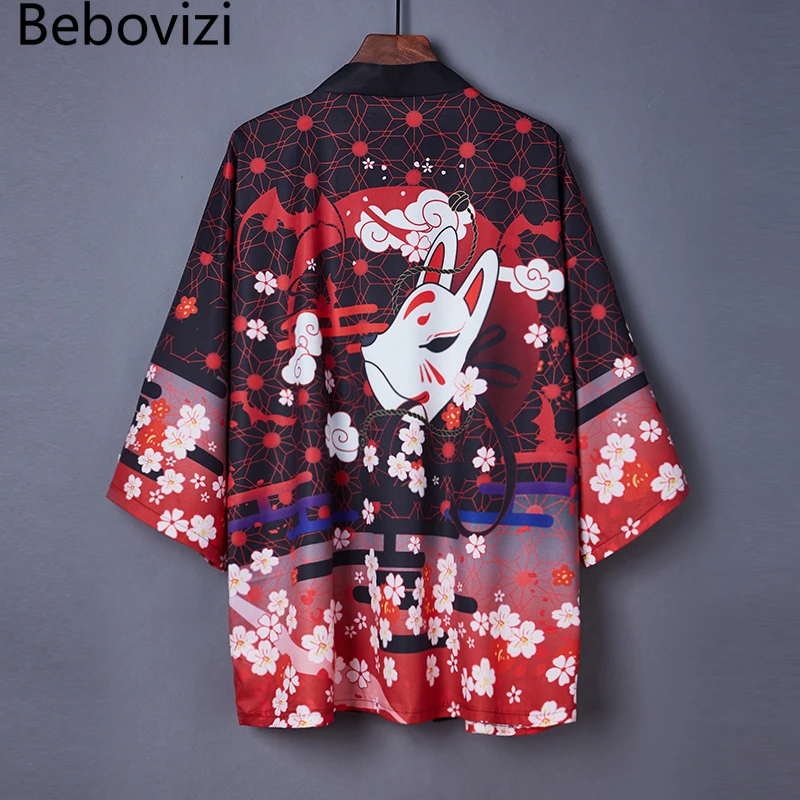 

Kimono Beach Women Japanese Sakura Yukata Female Asian Clothes Cardigan Shirt Summer Woman Traditional Kimonos Cosplay Haori