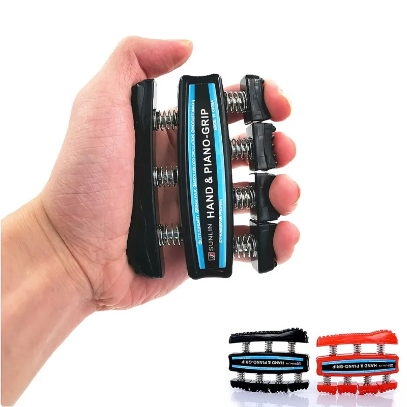 

Finger Strengthener Power Trainer Hand Piano Grip Exerciser Gripper Hand Workout Therapy Rehabilitatio Gym Equipment