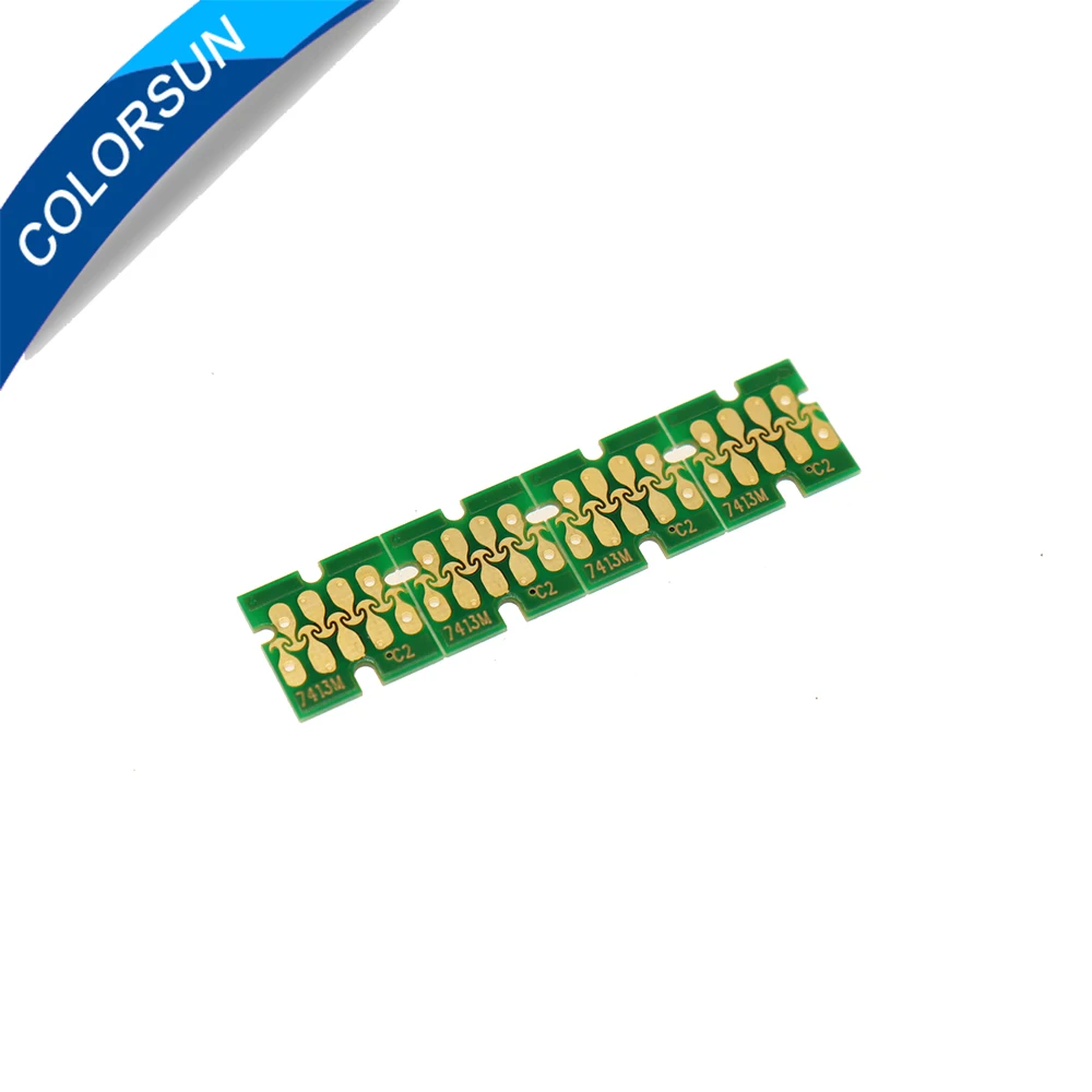 Colorsun T741X T7414 одноразовые чипы картриджа для Epson F7100 F7170 F6200 F7200 F9200 F6270 F7270 F9270