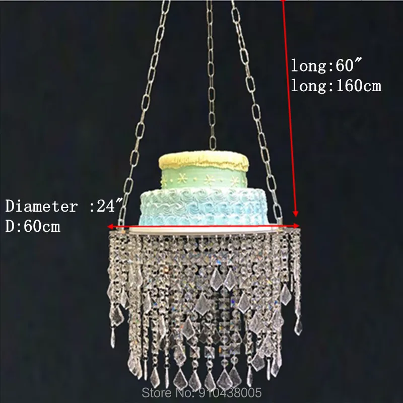 Розничная продажа акриловые стойки для торта деко стеклянная хрустальная люстра