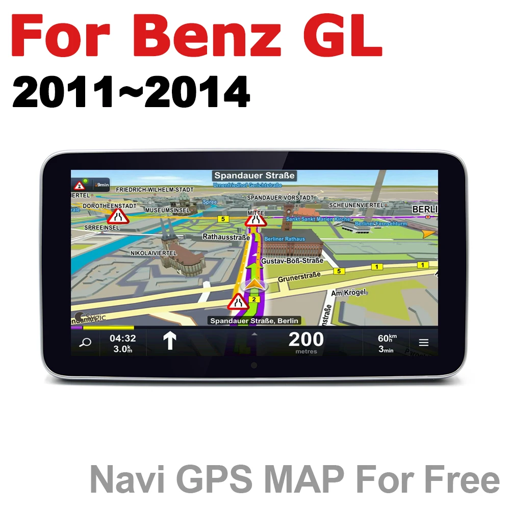 Автомобильный Android радио GPS мультимедийный плеер для Mercedes Benz GL 2011 ~ 2014 NTG стерео HD