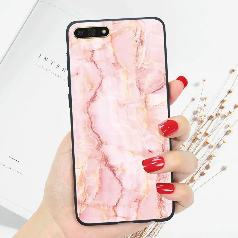 oo24 Яркий чехол huawei Y5 Y5 Y6 Prime Lite Y6 67 чехол Глянцевая задняя крышка для телефона Y5 чехол s - Цвет: oo24