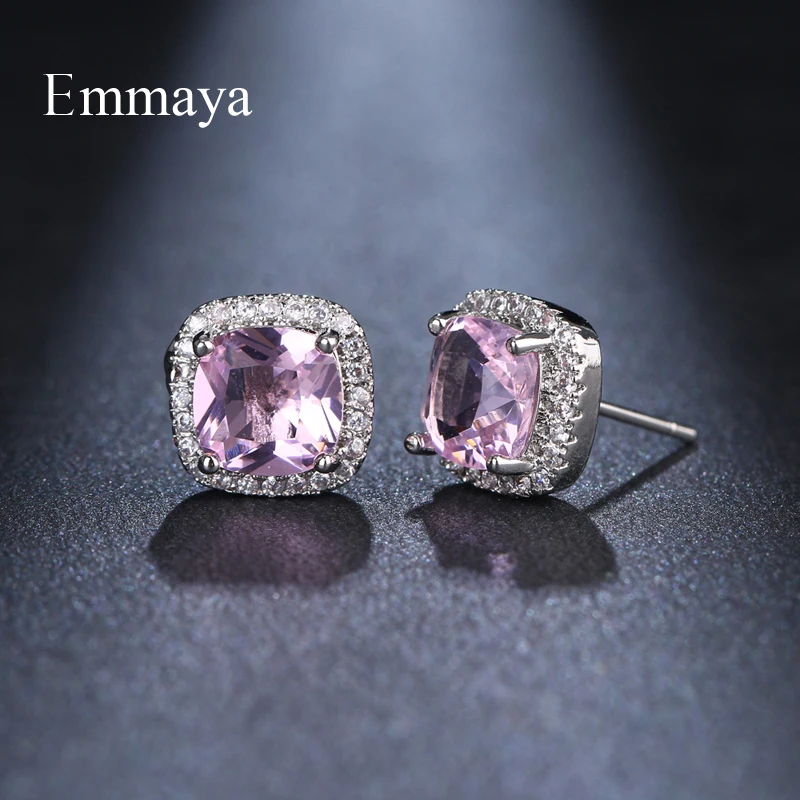 Женские классические серьги с кубическим цирконием Emmaya модные вечерние