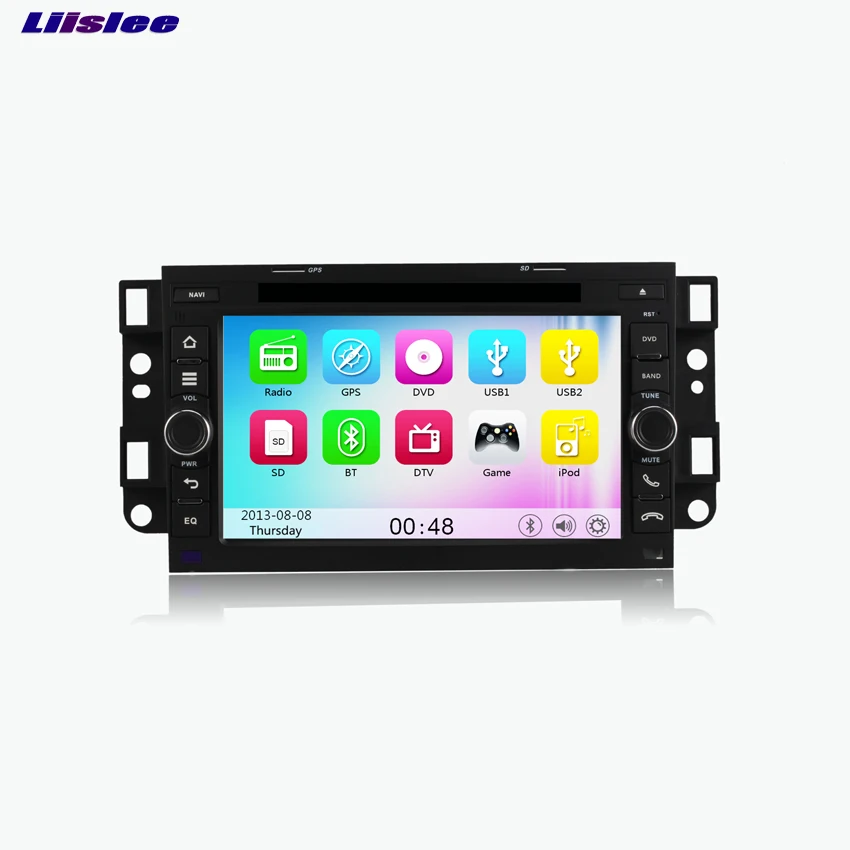 Liislee для Chevrolet серии автомобильный DVD плеер Мультимедиа Аудио Видео Радио GPS